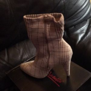 Plaid boots